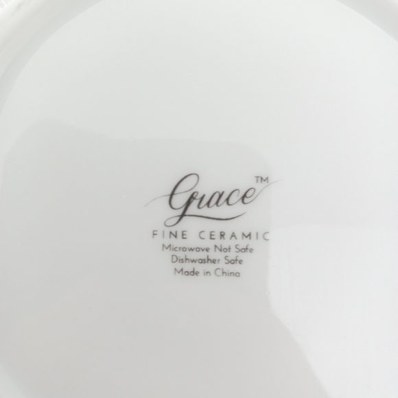 Grace Fine Ceramic Purple Floral Teapot - Picture 9 of 13